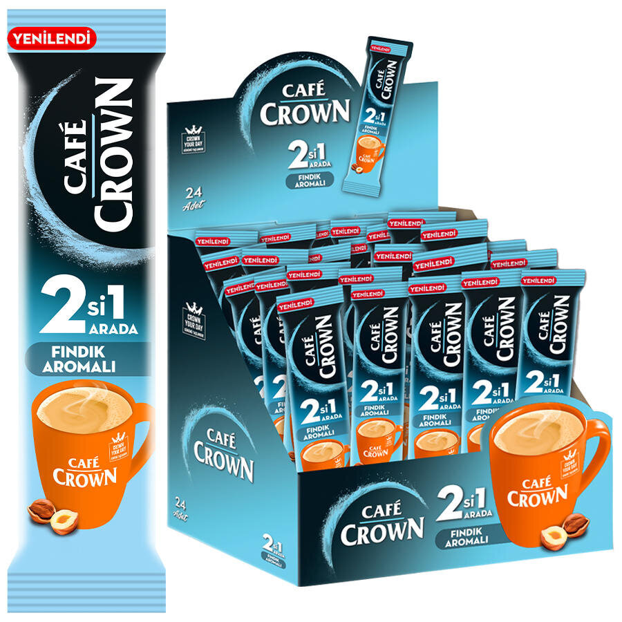 Cafe Crown 2'si 1 Arada Fındıklı 11 g 24'lü