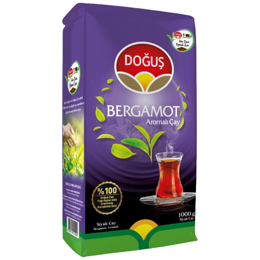 Doğuş Bergamot Aramolı Siyah Çay 1000 g