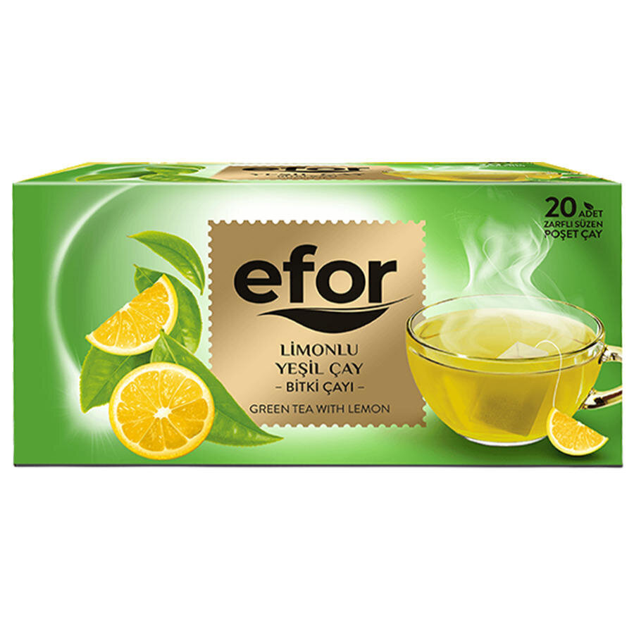 Efor Limonlu Yeşil Çay 20'li