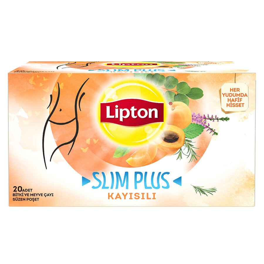 Lipton Slim Plus Kayısılı Çay 20'li