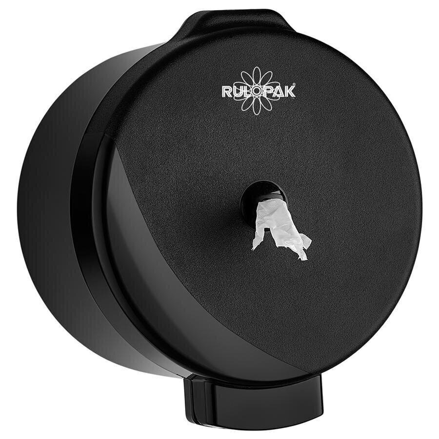 Rulopak Modern Cimri İçten Çekmeli Tuvalet Kağıdı Dispenseri Siyah