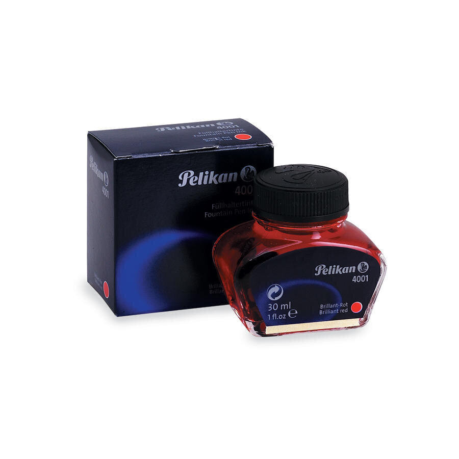 Pelikan 4001 Yazı Mürekkebi Kırmızı 30 ml