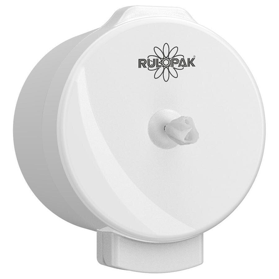 Rulopak Modern Cimri İçten Çekmeli Tuvalet Kağıdı Dispenseri Beyaz